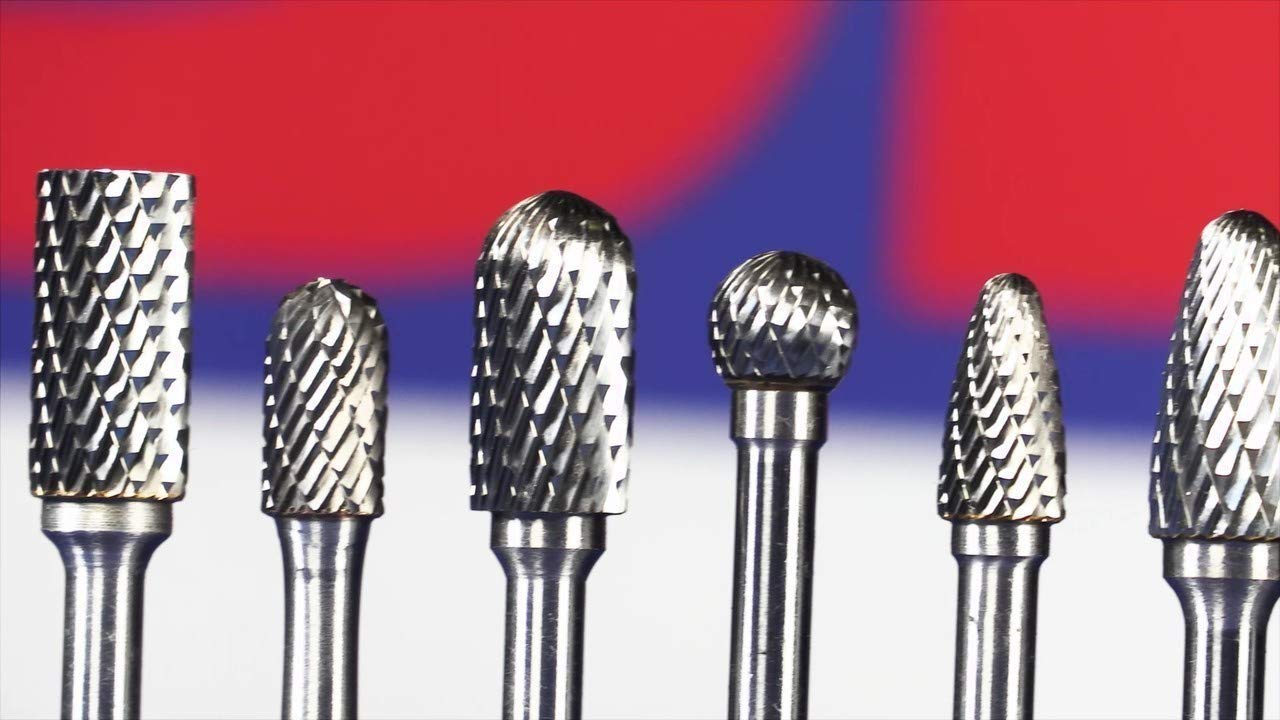 Foto 4 pulgar | Broca Cilíndrica De Doble Corte Con Rebaba/lima Rotativa De Carburo America Sa-4 - Venta Internacional.