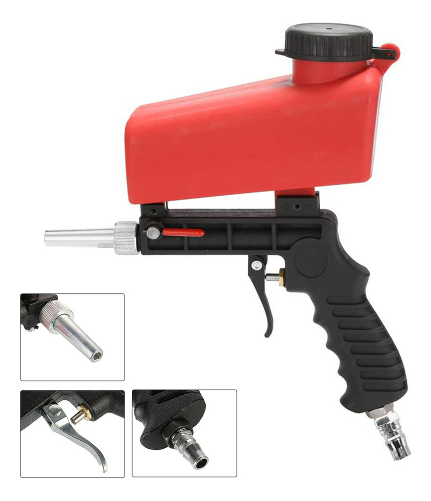 Foto 5 pulgar | Limpiador De Arena Para Eliminar La Corrosión Del Aire Para Máquina De Chorro De Arena, 90 Psi - Venta Internacional.