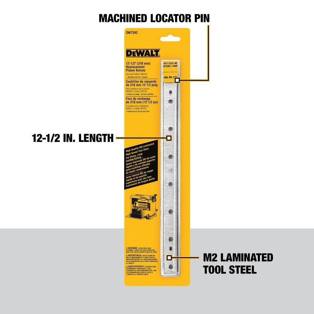 Foto 3 pulgar | Cuchillas Cepilladoras Dewalt Para Dw734 (dw7342) - Venta Internacional.