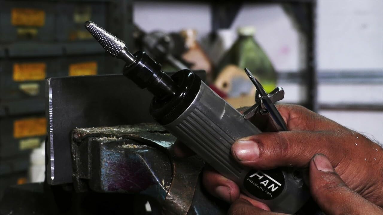 Foto 5 | Lima Giratoria O Rebabas De Carburo Cilíndrica, Corte Doble, 6 Mm - Venta Internacional.
