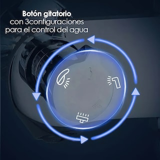 Foto 3 | Sistema de Ducha 3 Funciones con Boquilla de Bañera Ducha de Lluvia y Ducha de Mano Cromo