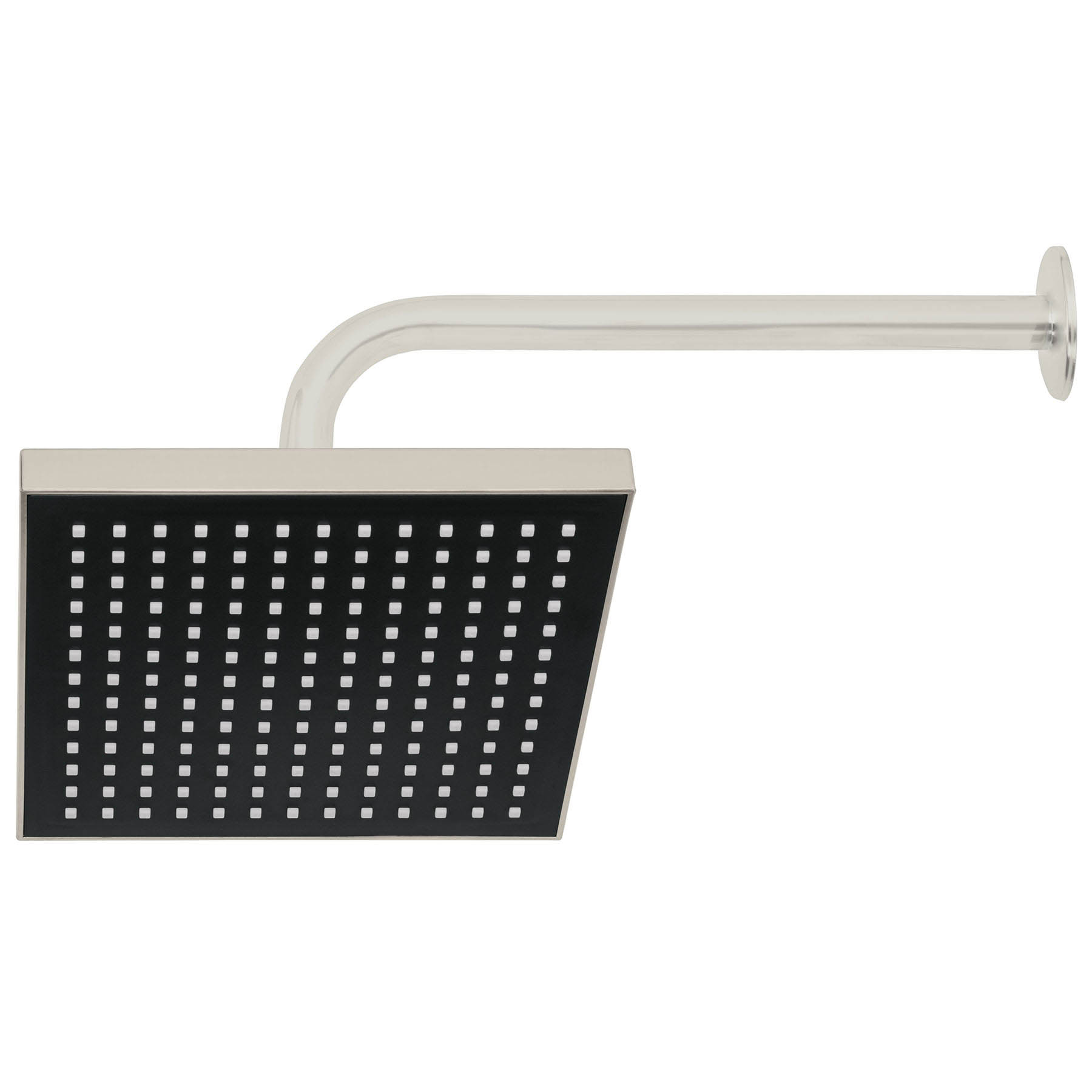 Regadera Cuadrada Foset color Fris 8 Abs con Brazo Satín Aqua $890