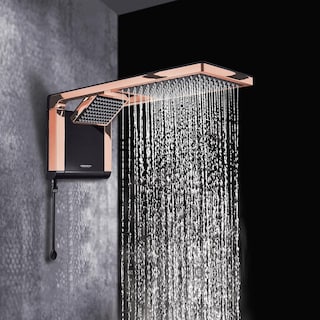 Foto 4 | Regadera Eléctrica Lorenzetti Acqua Duo color Rose Gold 6800 W 220 V