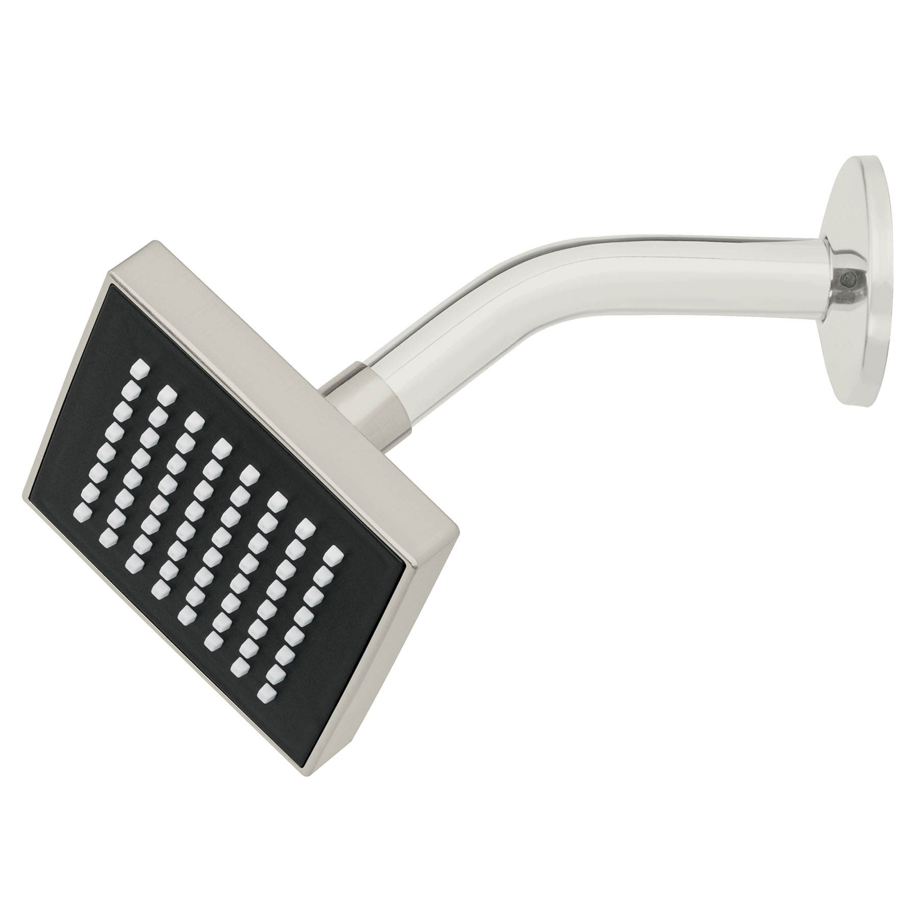 Regadera Cuadrada Abs 4' con Brazo Foset color Plata $411