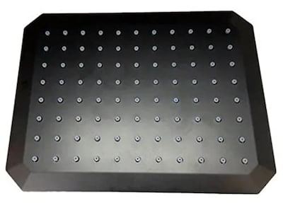 Foto 7 | Regadera CNX 26 cm+ Tubo 50 cm+ Regadera Teléfono Negra