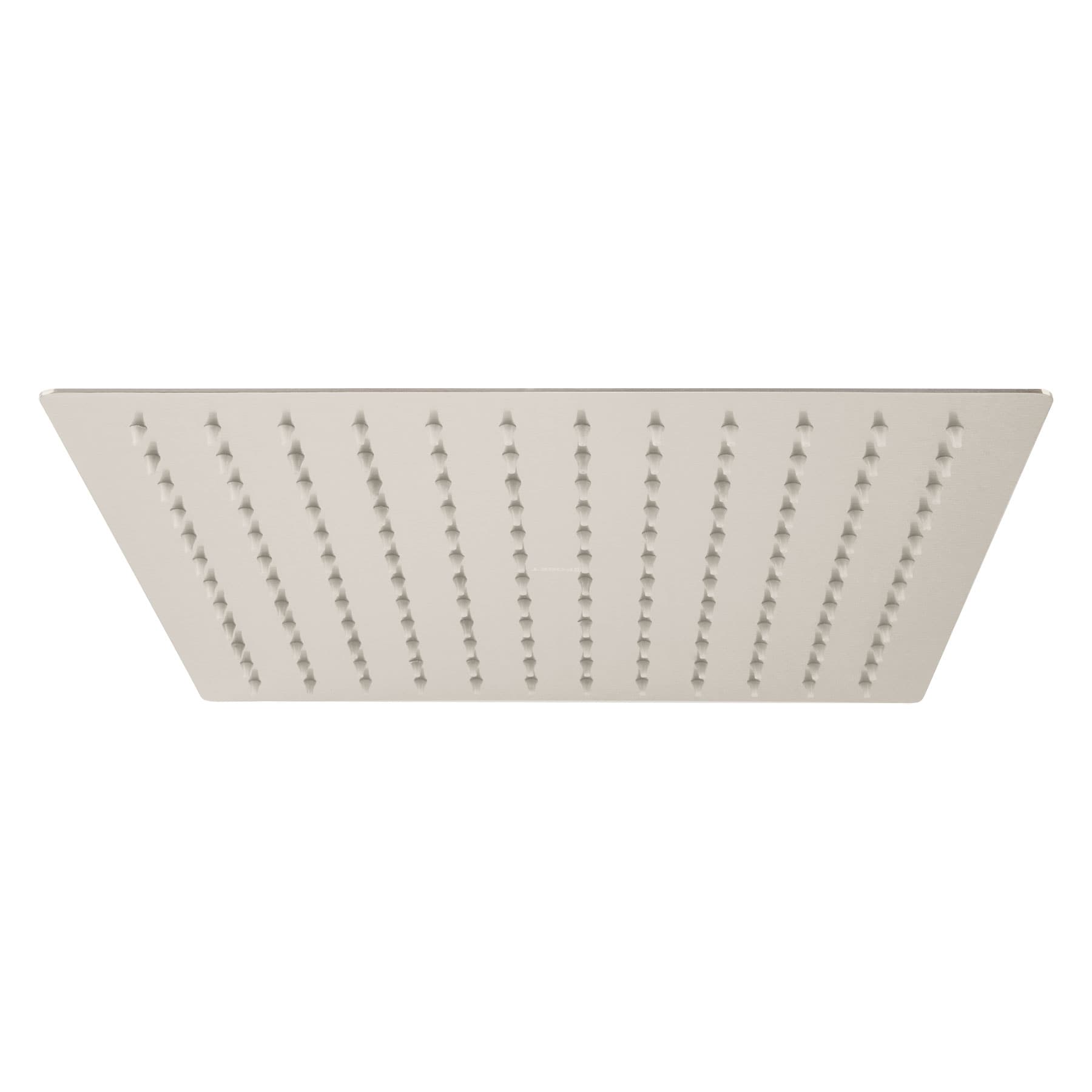 Regadera Satin 12'' Foset R-312SN color Cromado Plato Cuadrado Delgado sin Brazo $1,615