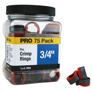 Foto 2 | Anillo De Crimpado Para Válvulas Apollo Pex 3/4 Copper Pro (paquete De 75) - Venta Internacional.