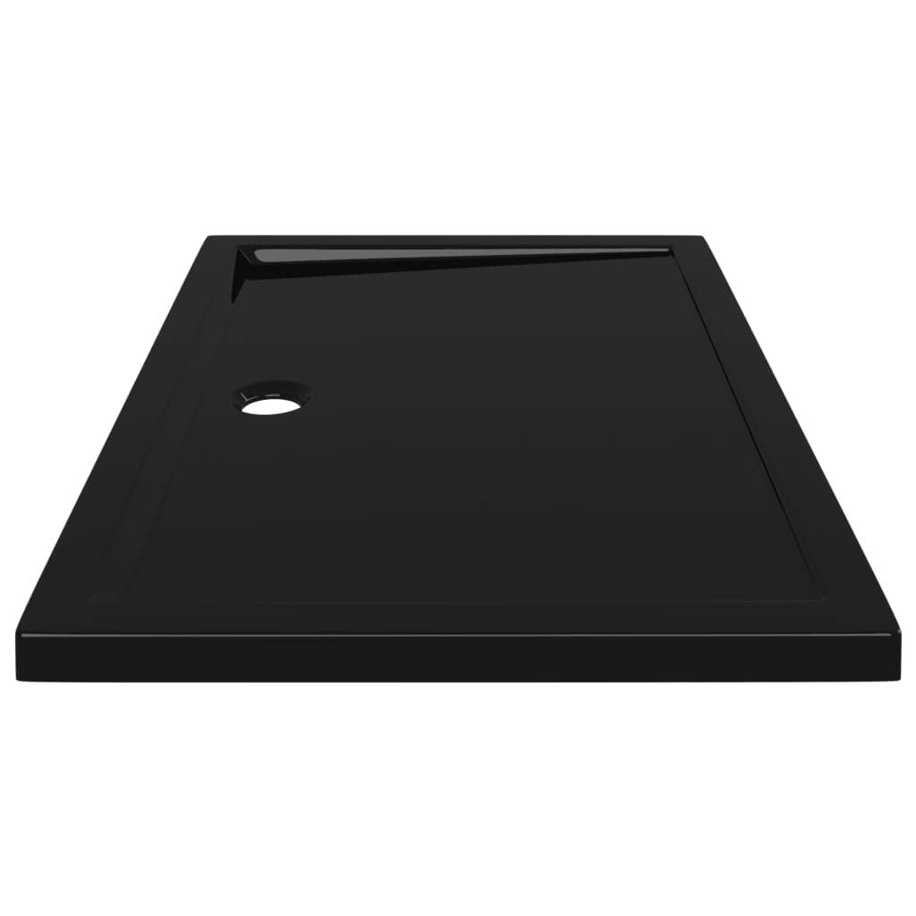 Foto 5 pulgar | Plato De Ducha Vidaxl De Umbral Bajo, Abs Negro, 80 X 110 Cm - Venta Internacional.