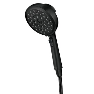 Foto 2 | Cabezal De Ducha Redondo Desmontable Handshower Moen Verso, Negro - Venta Internacional.