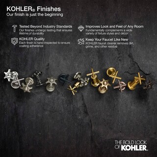 Foto 2 | Moldura De Válvula De Transferencia Kohler T27042-3-bl Occasion™, Negro Mate - Venta Internacional.