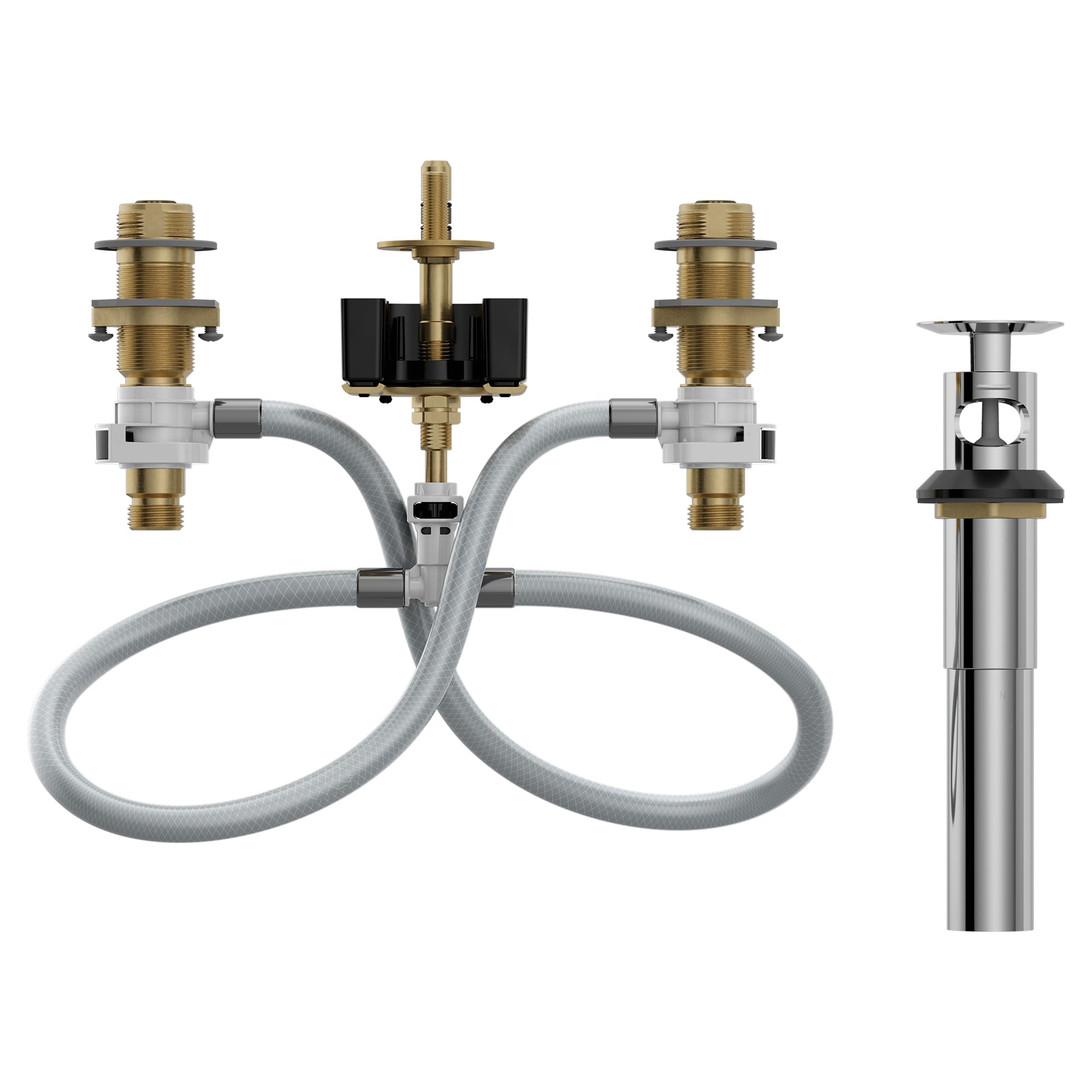 Grifo Para Lavabo De Baño Moen Wide Wide Con Válvula De Montaje 9000 - Venta Internacional.