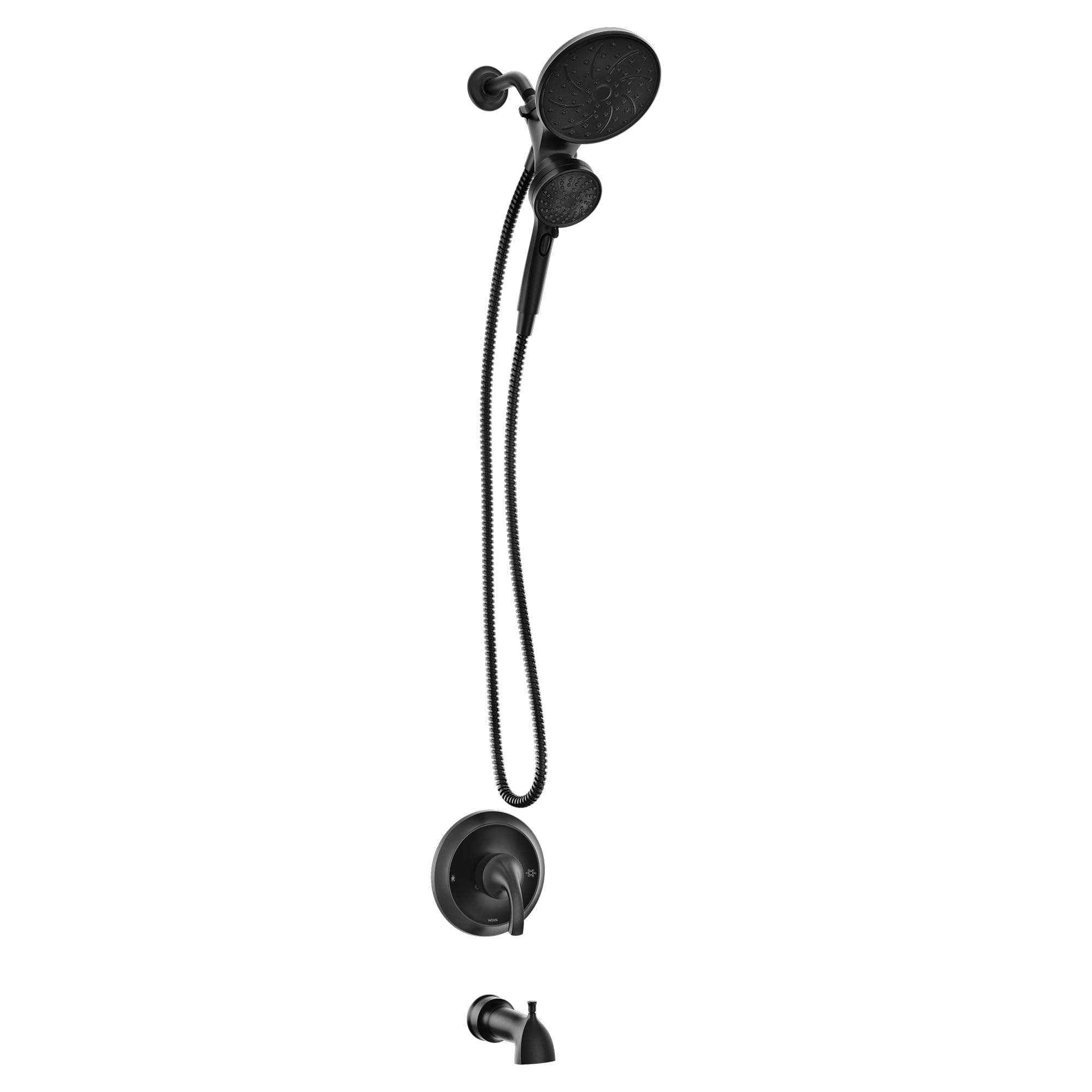 Foto 2 pulgar | Combinación De Cabezal De Ducha Y Regadera De Mano Moen Engage Magnetix Black - Venta Internacional.