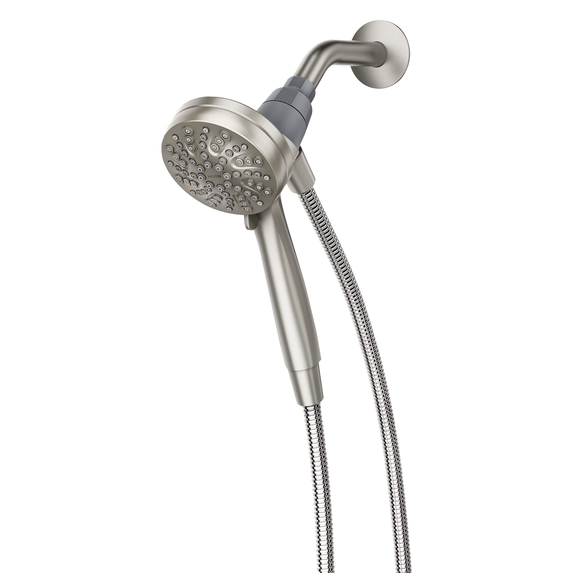 Cabezal De Ducha Portátil Moen Engage Magnetix De 3.5 Pulgadas En Níquel Cepillado - Venta Internacional.