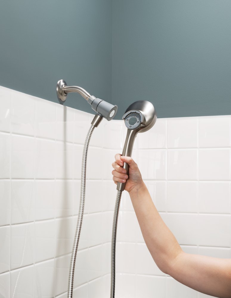 Foto 2 | Cabezal De Ducha Portátil Moen Engage Magnetix De 3.5 Pulgadas En Níquel Cepillado - Venta Internacional.