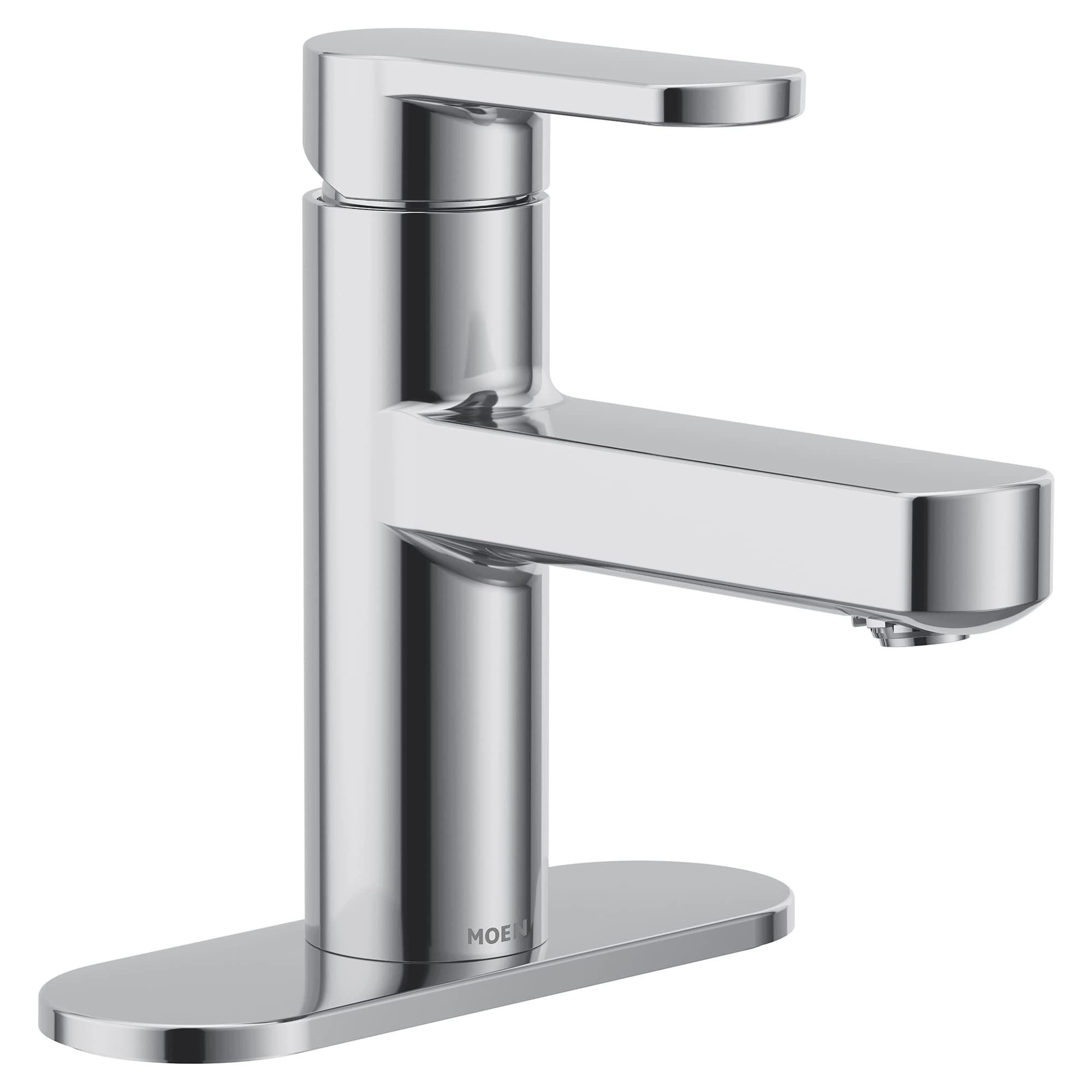 Grifo Para Lavabo De Baño Moen Laris, Cromado, Monomando 84014 - Venta Internacional.