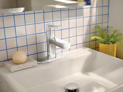 Foto 4 | Grifo Para Lavabo De Baño Moen Laris, Cromado, Monomando 84014 - Venta Internacional.