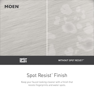 Foto 3 | Kit De Molduras Para Bañera Y Ducha Moen Halle Spot Resist, Níquel Cepillado - Venta Internacional.