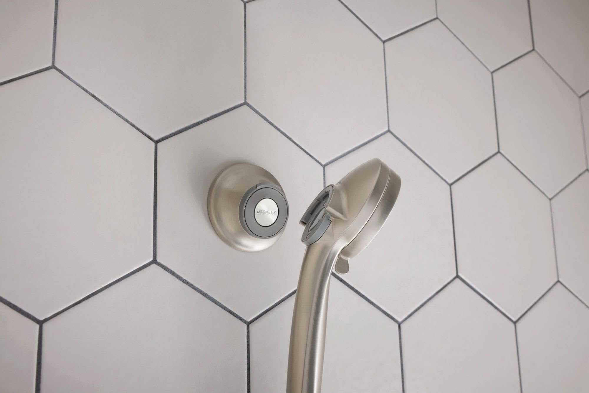 Foto 8 pulgar | Base Remota Para Duchas De Mano Magnetix Moen 186117srn - Venta Internacional.