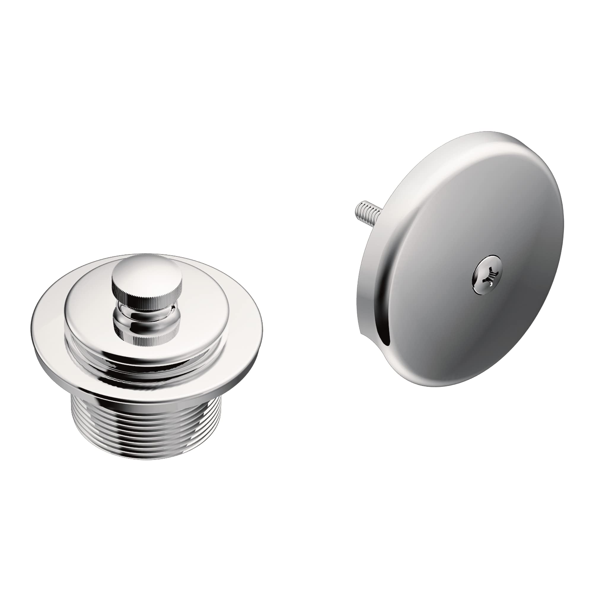 Foto 2 pulgar | Kit De Desagüe Para Bañera Y Ducha Moen Chrome Push-n-lock T90331 - Venta Internacional.