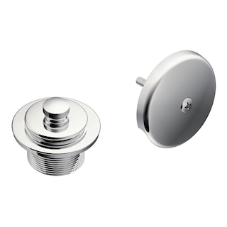 Foto 2 | Kit De Desagüe Para Bañera Y Ducha Moen Chrome Push-n-lock T90331 - Venta Internacional.
