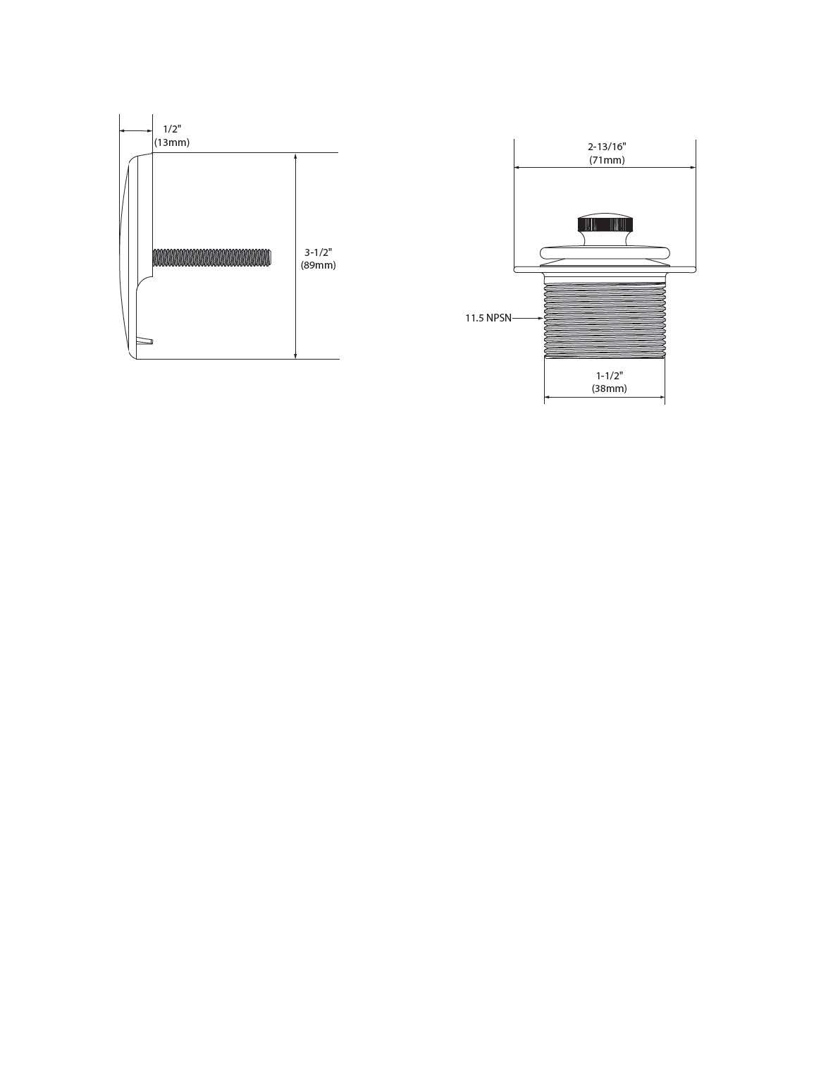 Foto 3 | Kit De Desagüe Para Bañera Y Ducha Moen Chrome Push-n-lock T90331 - Venta Internacional.