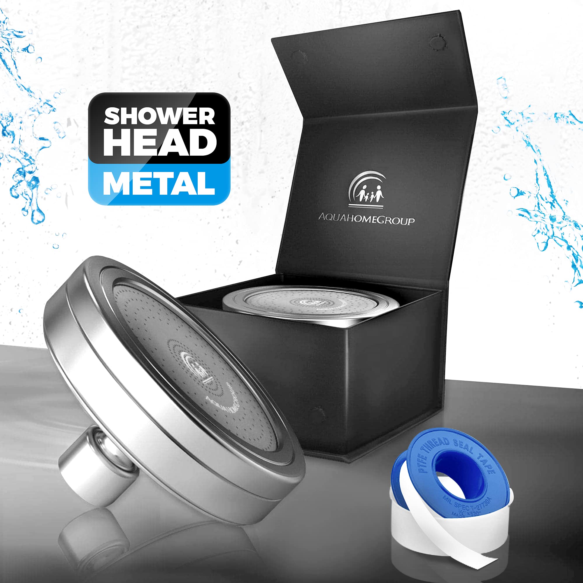 Foto 8 pulgar | Alcachofa De Ducha Aquahomegroup Luxury Filtered Con 2 Cartuchos - Venta Internacional.
