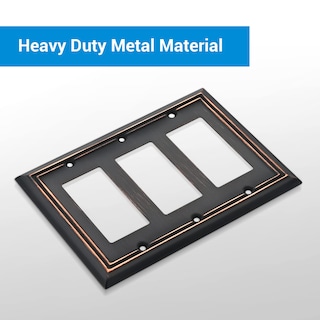 Foto 2 | Platos De Pared Dewenwils De Bronce Envejecido Con Triple Decoración, Paquete De 2 - Venta Internacional.