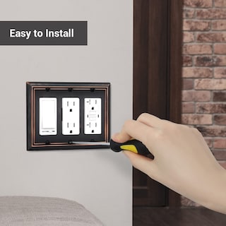 Foto 4 | Platos De Pared Dewenwils De Bronce Envejecido Con Triple Decoración, Paquete De 2 - Venta Internacional.