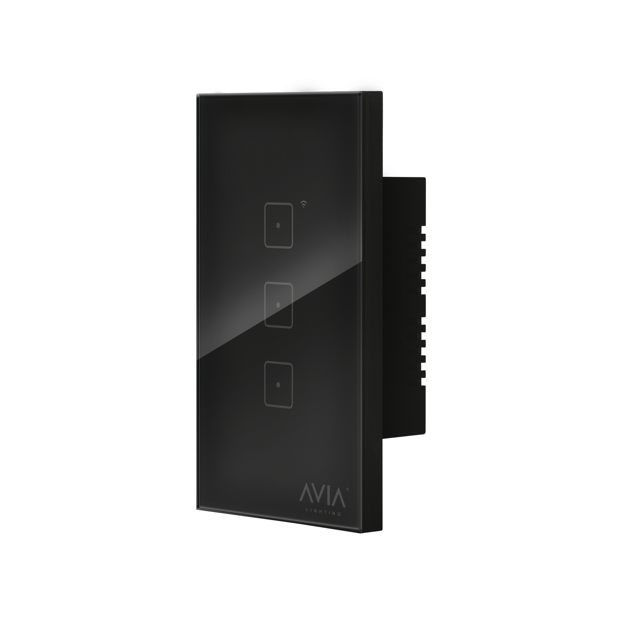 Foto 3 | Apagador Smart Home Touch 3 Interruptores Programables Escalera O Sencillo Compatible Con Alexa Y Google Home Negro