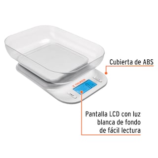 Foto 2 | Báscula Digital Truper Base5t