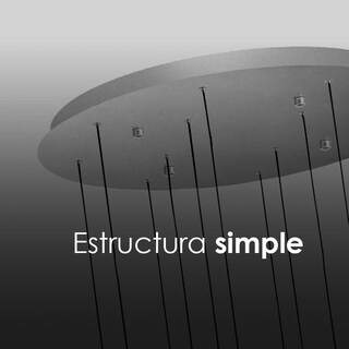 Foto 3 | Lampara Colgante Led Minimalista