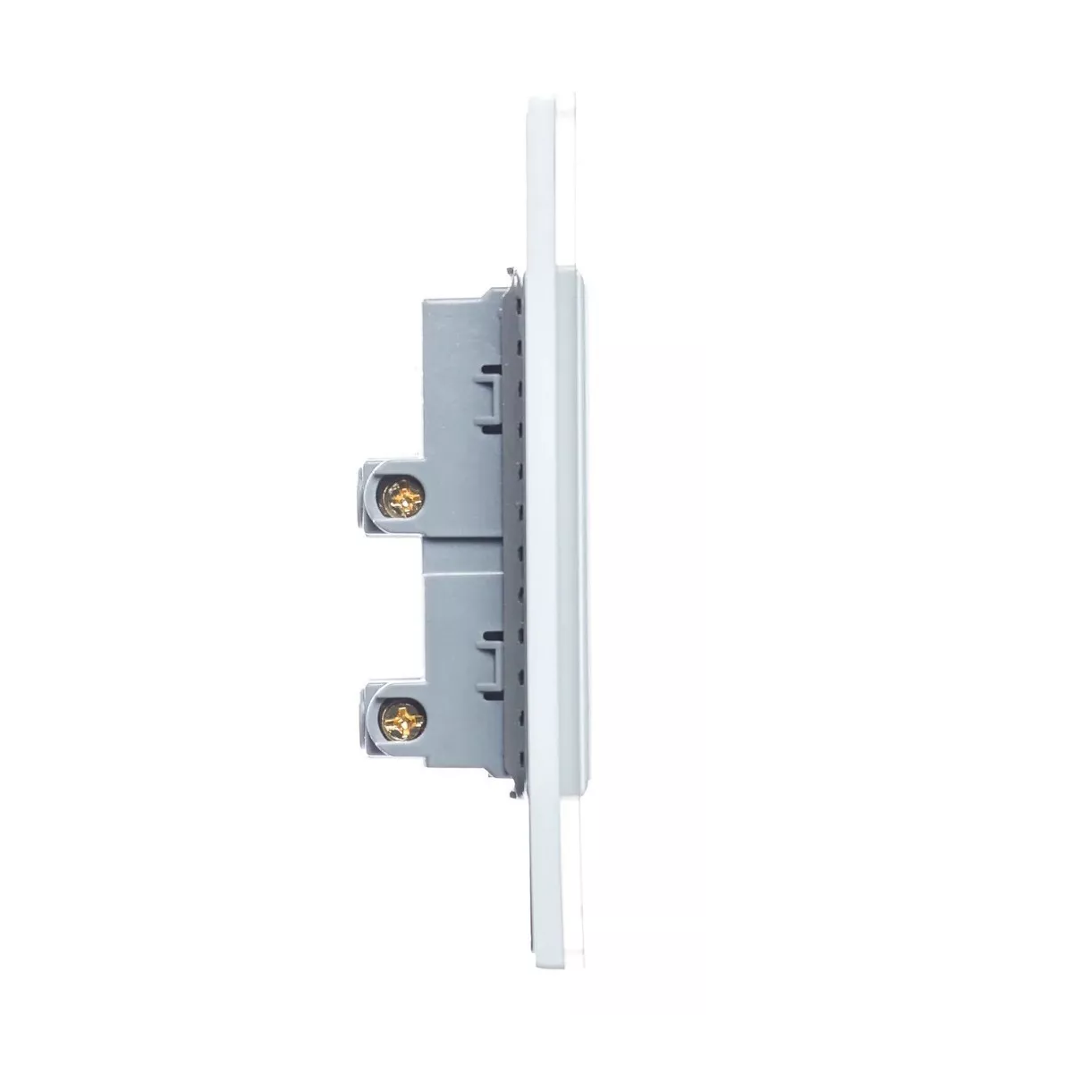 Foto 4 pulgar | Set 3 Placas Con Contacto Duplex Cristal Eo Safe Imports Esi-9672 Blanco