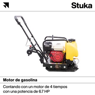 Foto 7 | Placa Compactadora Stuka de Gasolina 6.5 Hp