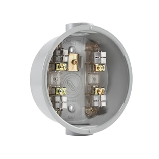 Foto 2 | Base Medidor De Luz Iusa 4 Terminales De Fierro