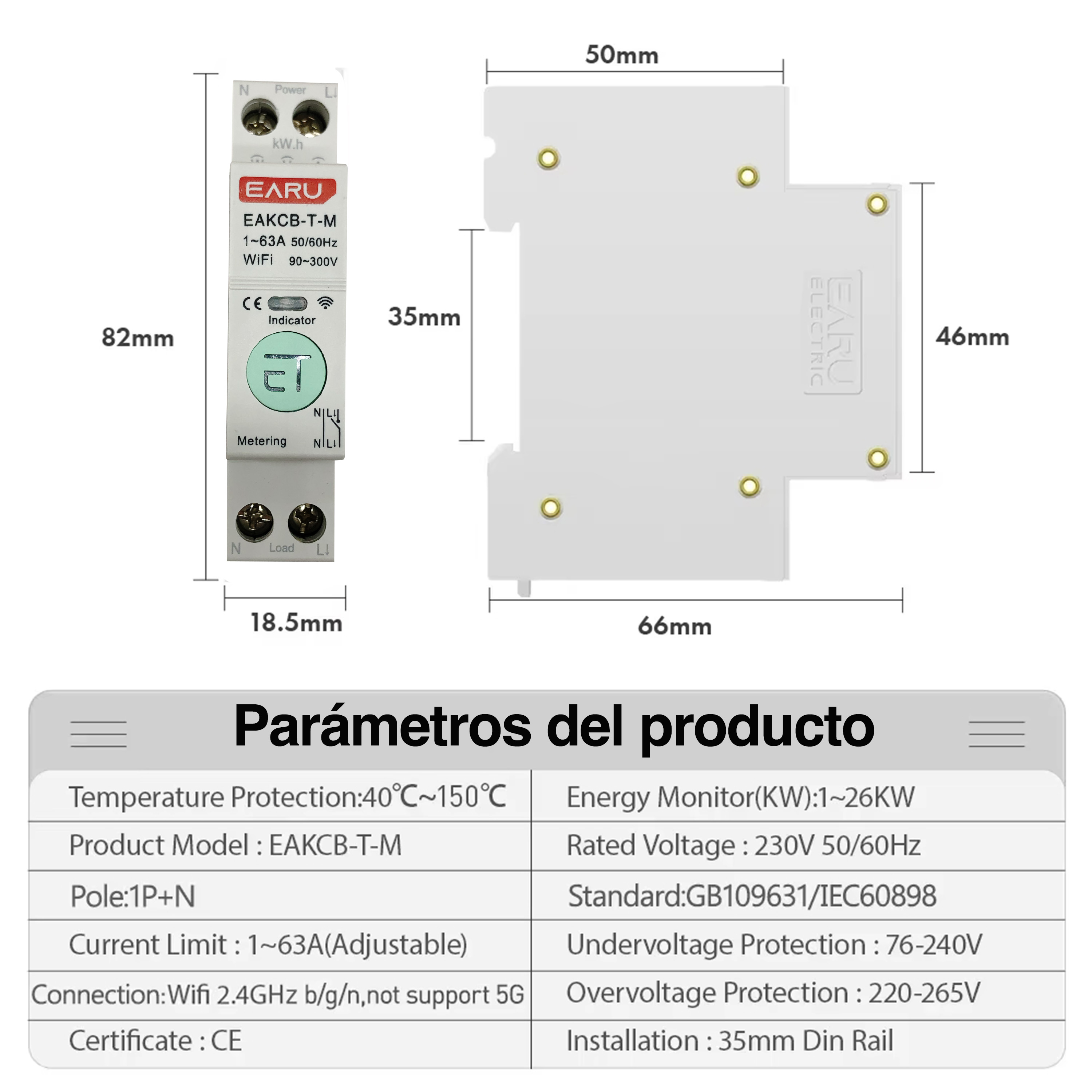 Foto 4 pulgar | Interruptor Inteligente Homely Elegance 300v