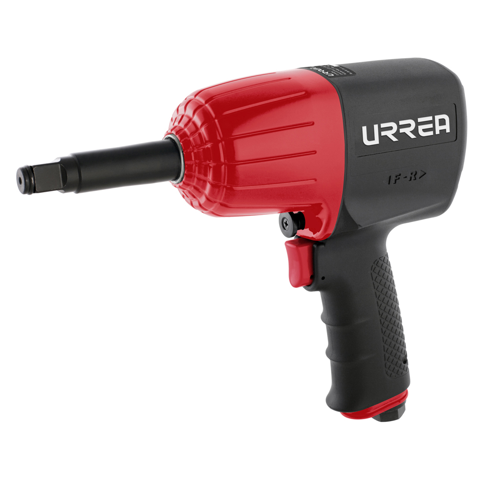 Pistola De Impacto Neumática Cuadro De 1/2'' 1,000 Ft-lb Largo Composite Sistema Twin Hamme Urrea