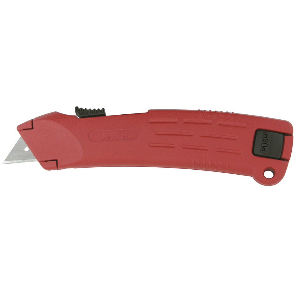 Navaja Utilitaria Retráctil Automática De Seguridad De 6-3/4'' , Cuerpo De Zamac Urrea