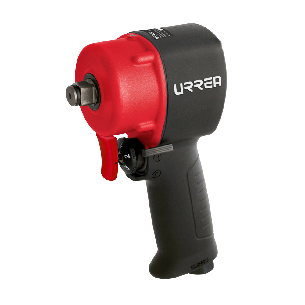 Foto 1 | Pistola De Impacto Neumática Cuadro De 1/2'' 500 Ft-lb Composite Sistema Jumbo Hammer Urrea