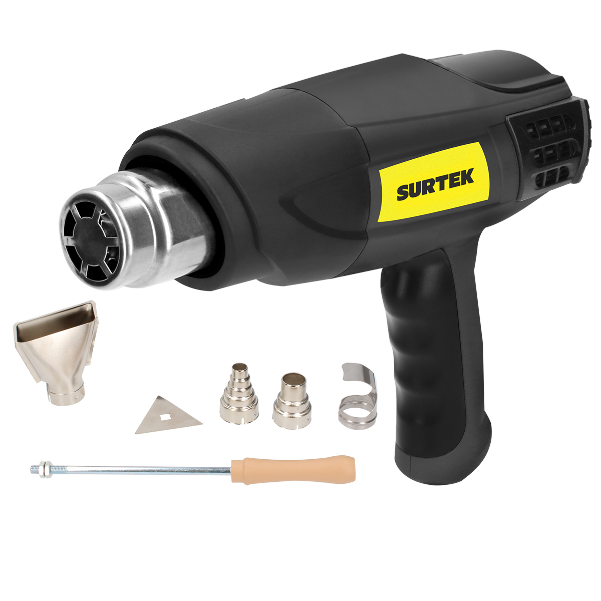Pistola De Calor 50° C A 550°c 1,800 W 120 V Ajustable Surtek