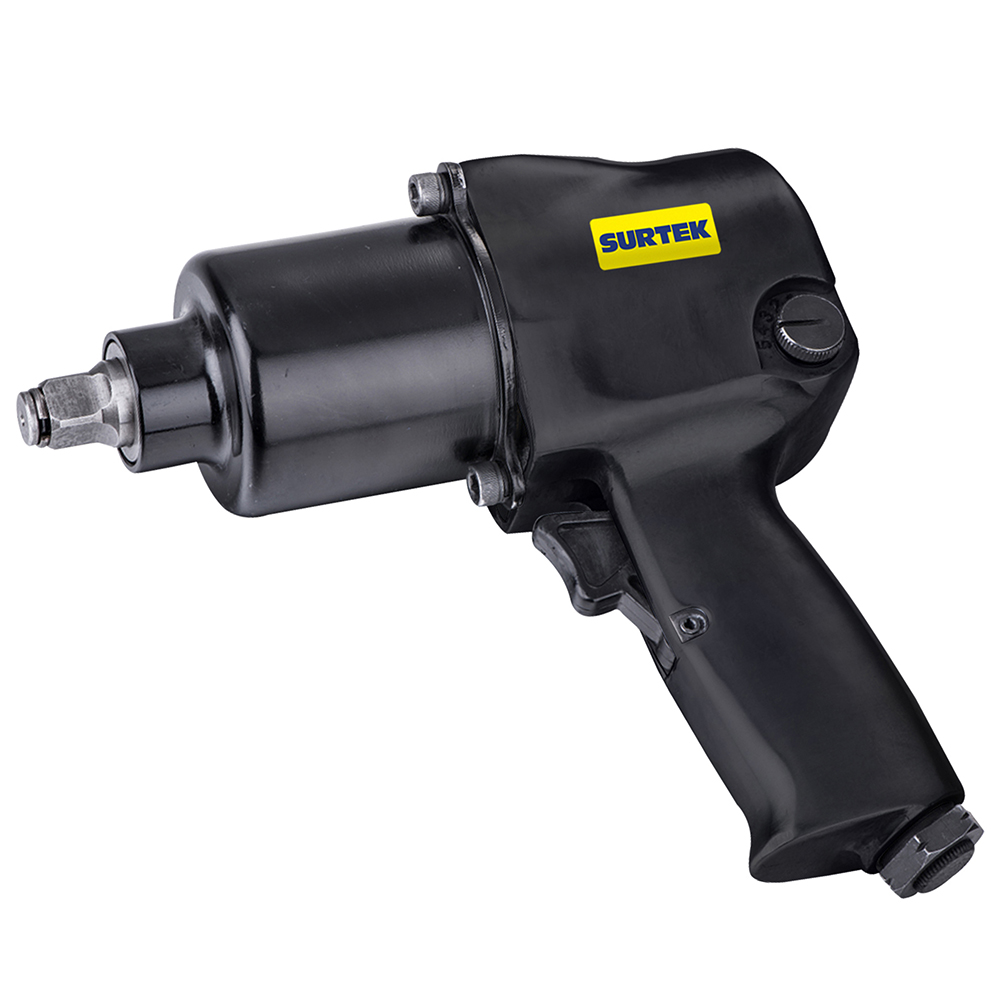 Pistola De Impacto Neumática Cuadro De 1/2'' 360 Ft-lb Sistema Twin Hammer Surtek