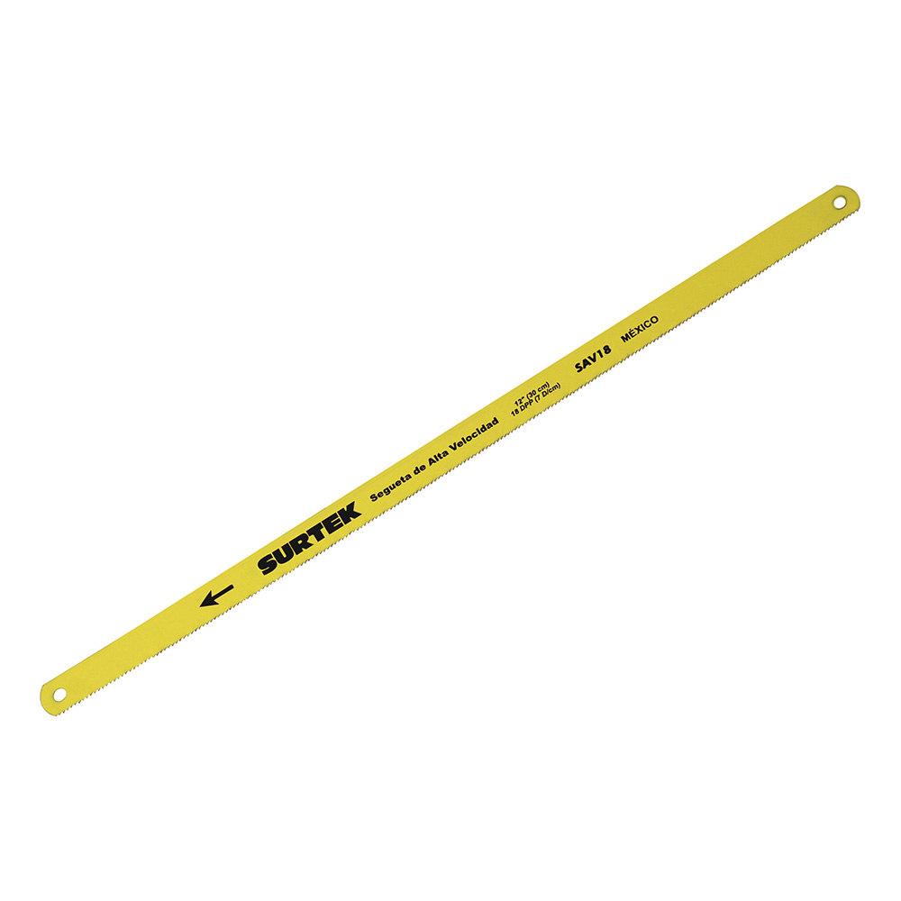 Segueta De Acero Alta Velocidad 12'', 18 Dpp Surtek