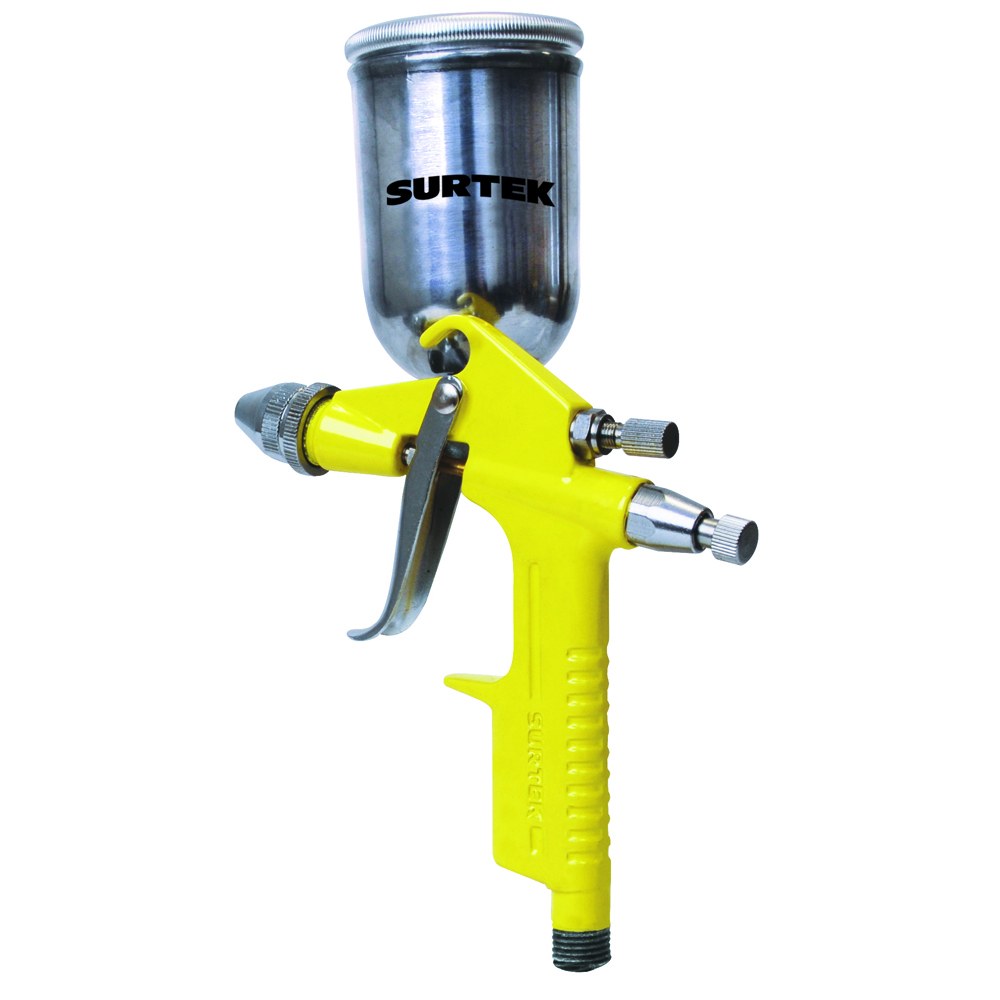 Pistola Mini Para Pintar Terminados, Capacidad 125 Ml, 72 Psi Surtek