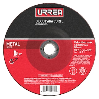 Foto 1 | Disco Abrasivo Tipo 27 Para Metal 9'' X 1/8'' Urrea