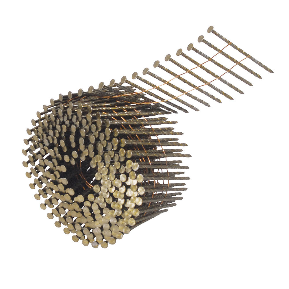 Clavos En Rollo De 300 Para Clavadora Neumática Calibre 12 Largo 2'' Surtek