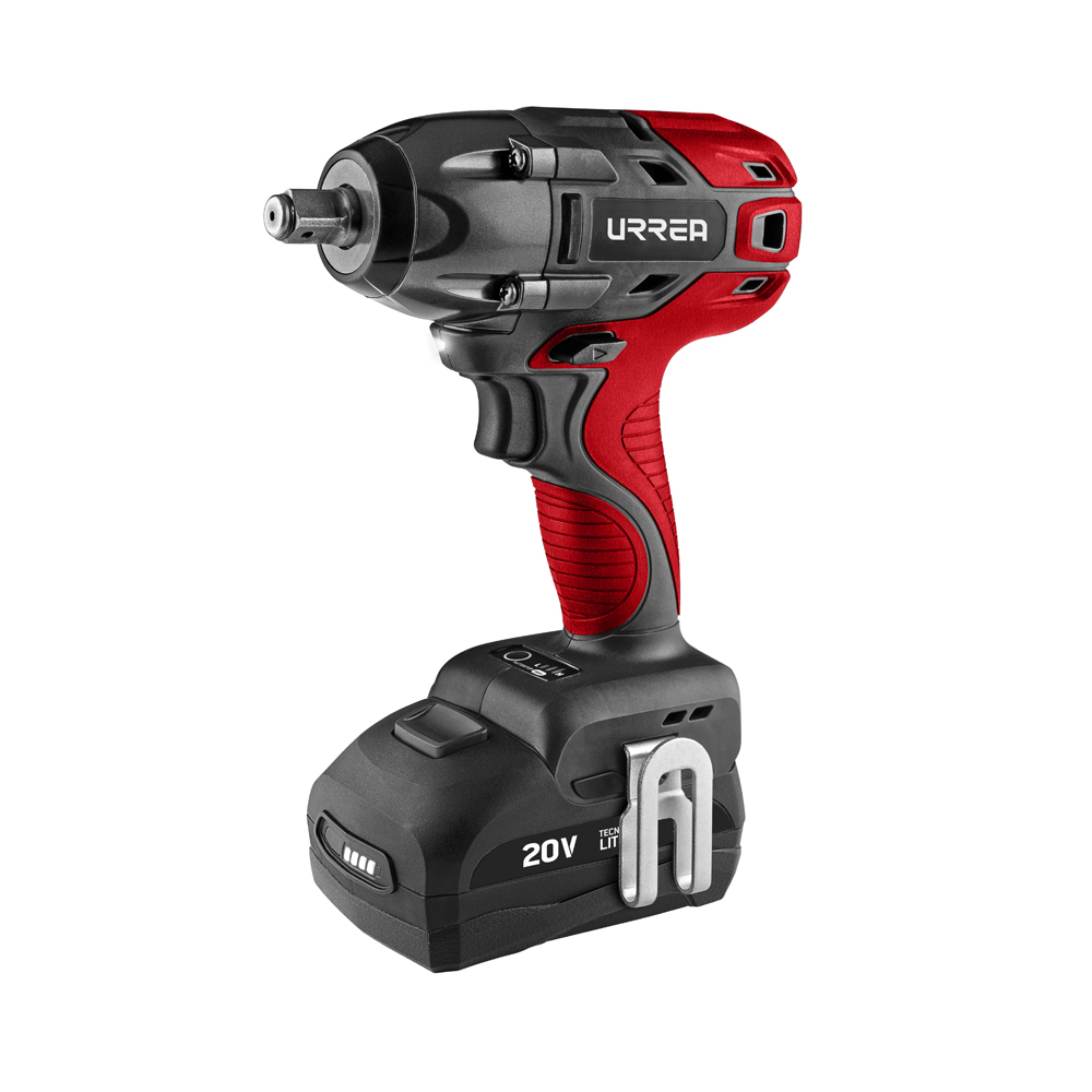 Pistola De Impacto 1/2'' A Batería Litio-ion 20 V 170 Nm Urrea