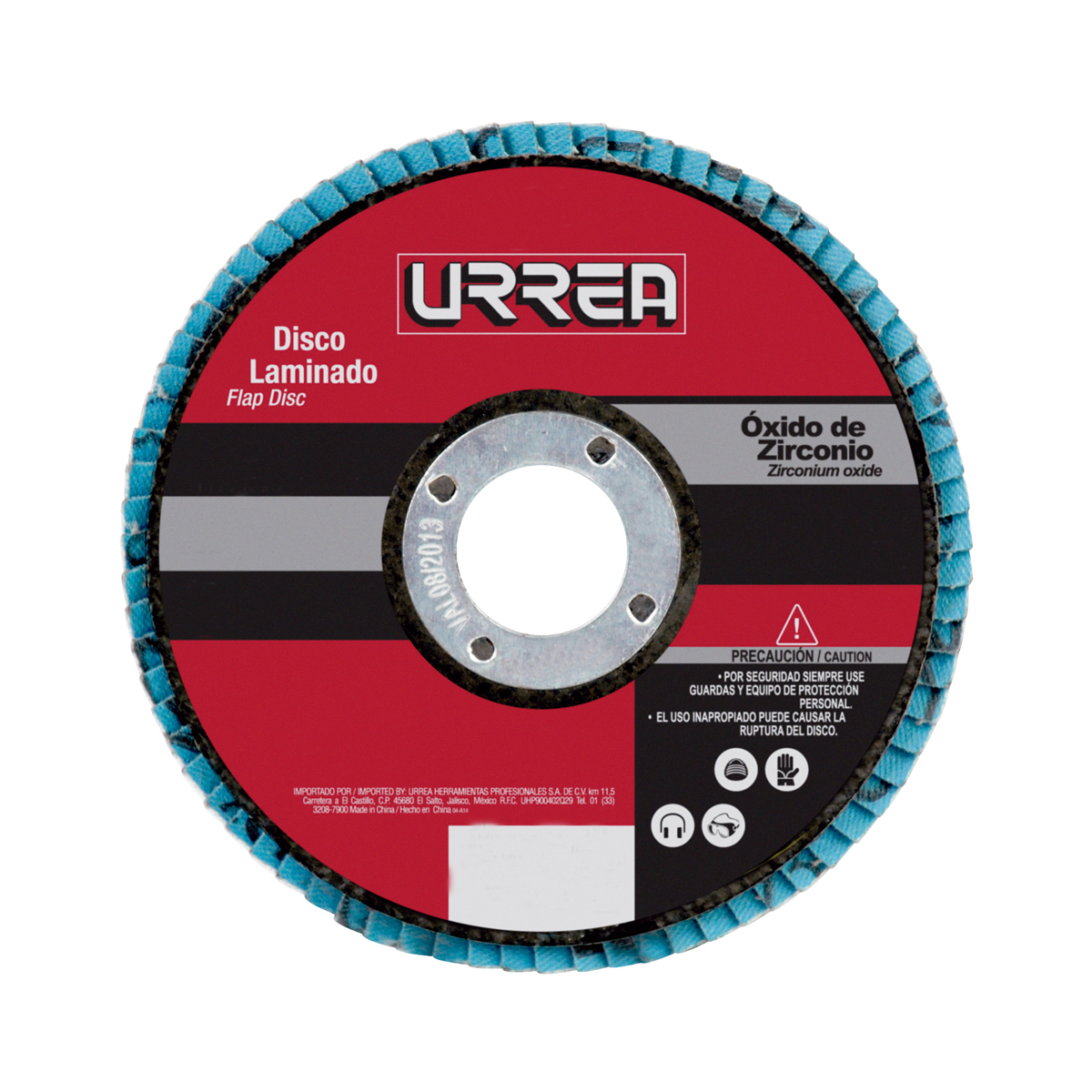 Disco Laminado Tipo 29 Grano 40, 4-1/2'' Urrea