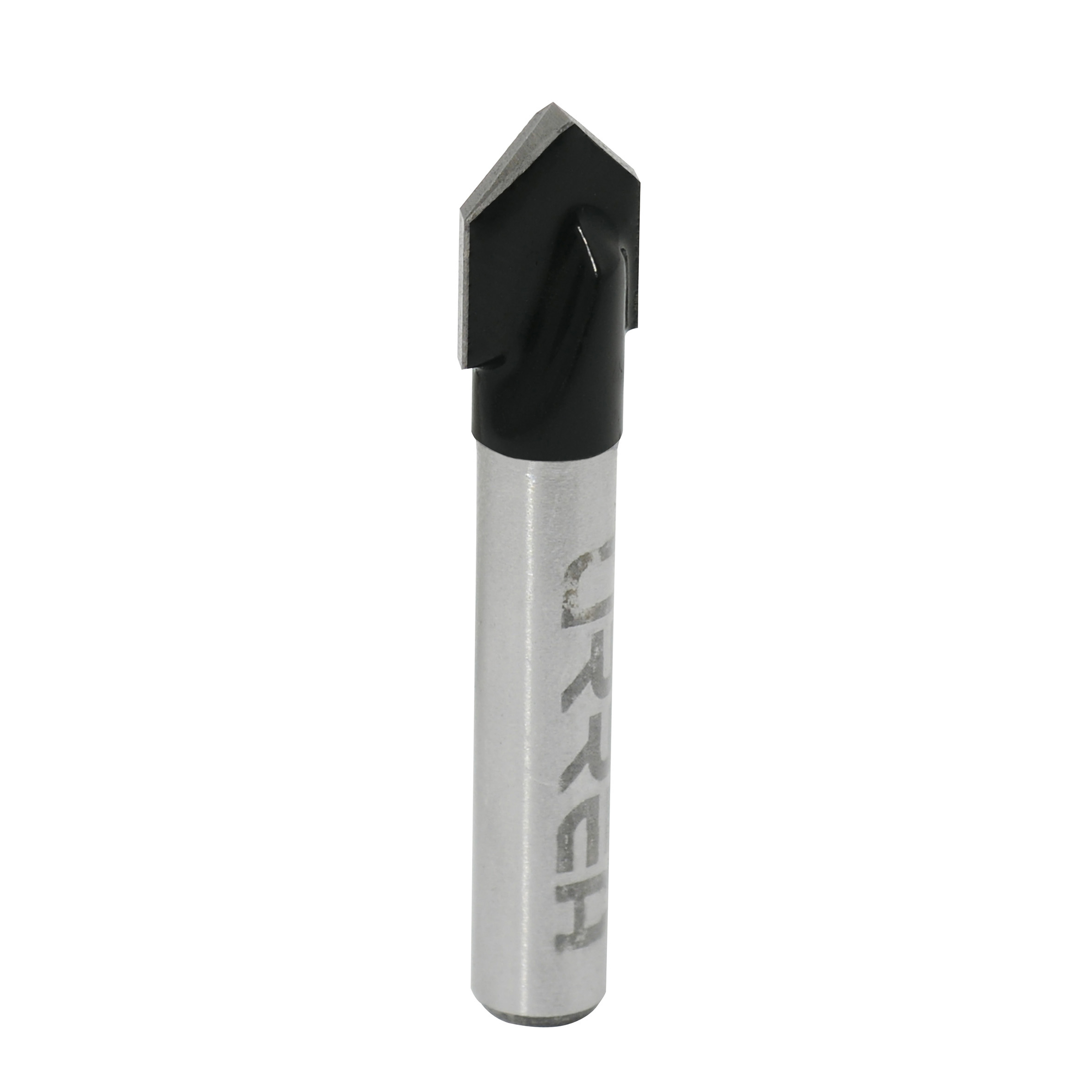 Broca Para Router De Acero Corte En ''v'' 3/8'' Zanco De 1/4'' Urrea