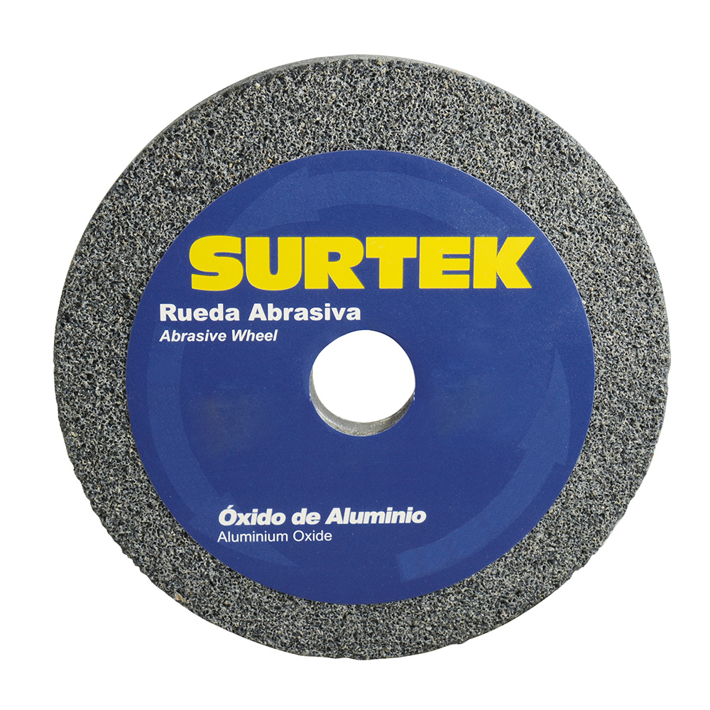 Foto 1 | Rueda Abrasiva De Óxido De Aluminio Grano 36, 6'' X 3/4'' Surtek