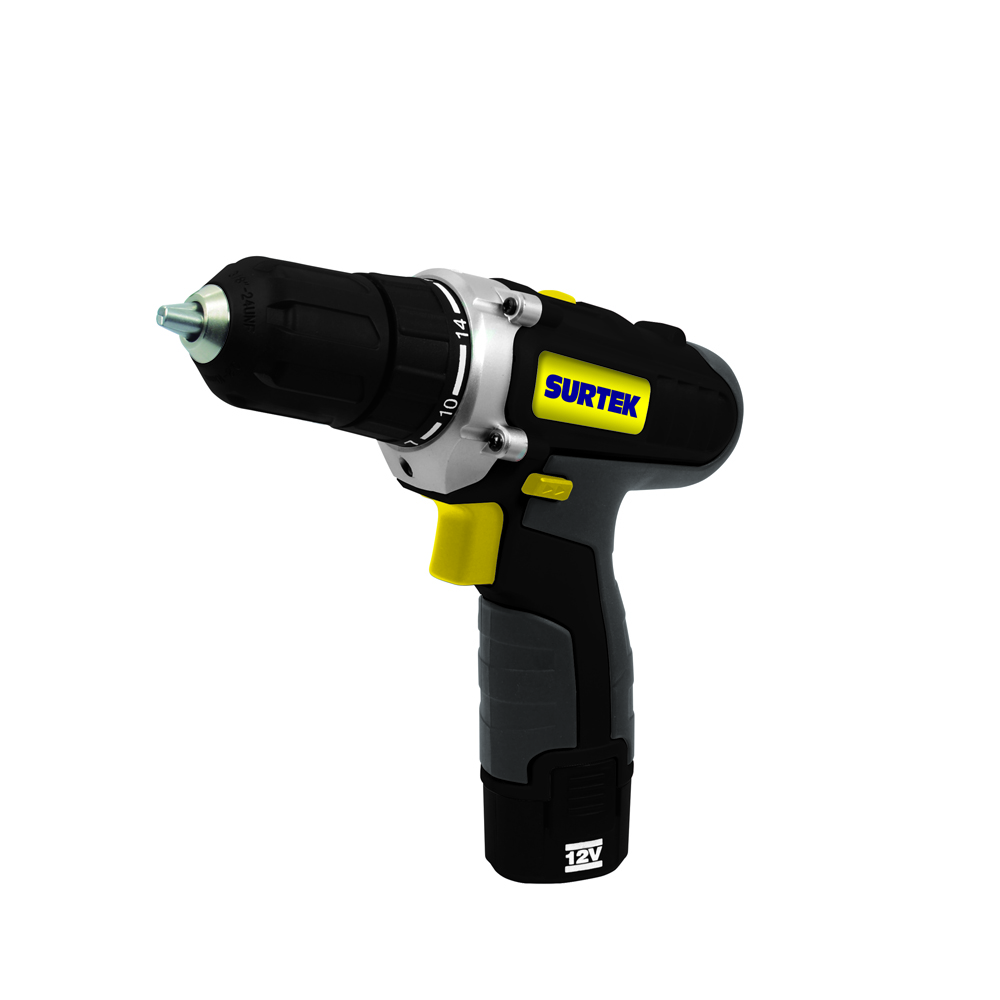 Taladro/atornillador 3/8'' Batería De Li-ion 12 V Surtek