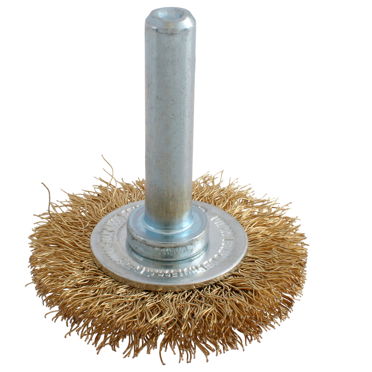 Carda Circular Ondulada Alambre Fino 4'' X 0.17 Mm Con Zanco 1/4'' Urrea